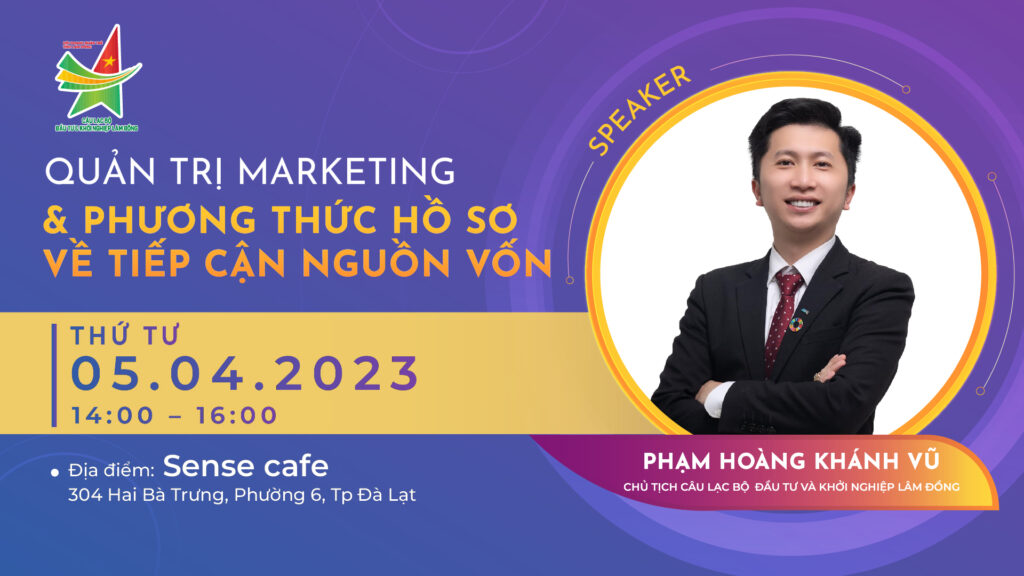 Anh Phạm Hoàng Khánh Vũ - Chủ Nhiệm CLB Khởi Nghiệp YBA Lâm Đồng - ybalamdong.vn