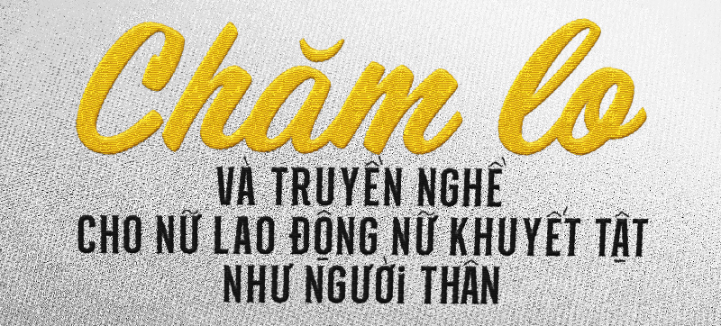 Tranh Thêu Hữu Hạnh - Chị Nhật Thảo -BCH YBA Lâm Đồng 