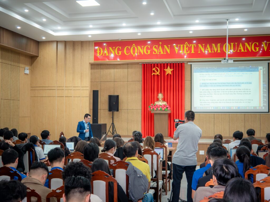  worshop Ứng Dụng AI của YBA Lâm Đồng tổ chức