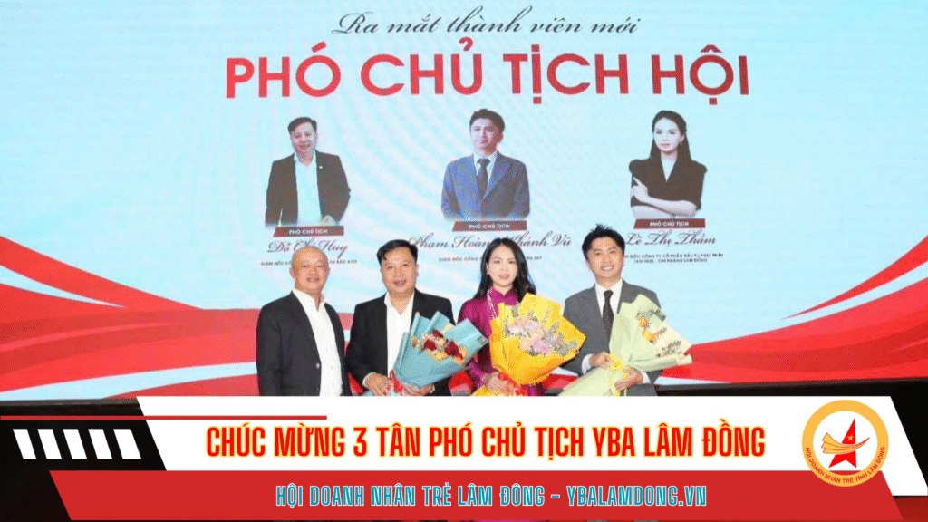 chào mừng RA MẮT 3 PCT YBA LÂM ĐỒNG